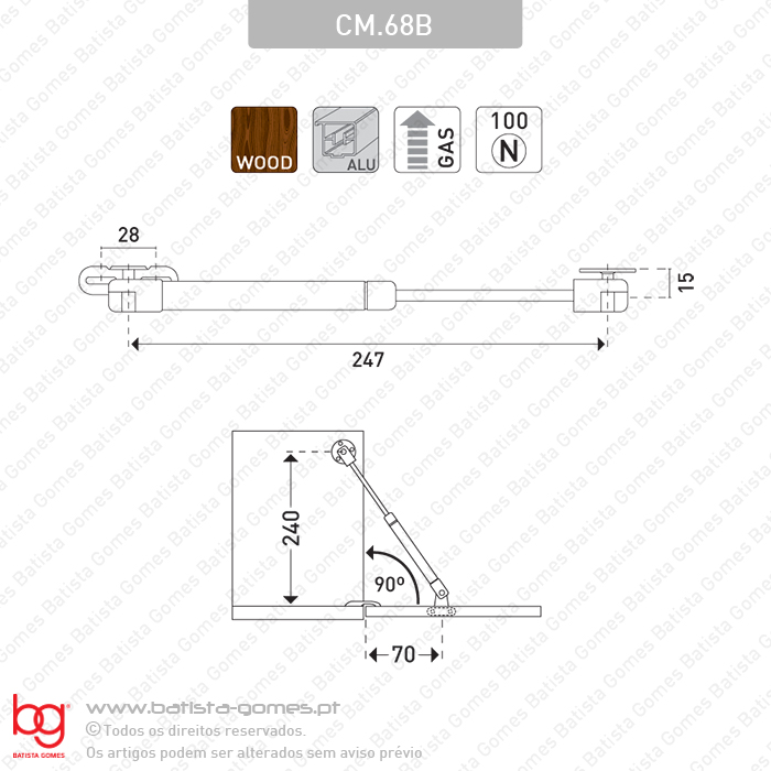 Compasso descendente a g�s